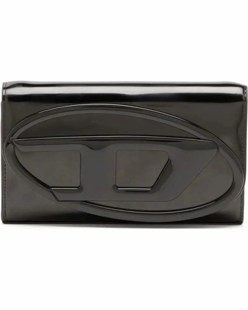 Diesel Crossbody Bags Dames Wallet Strap Zwart schwarz Schwarz
