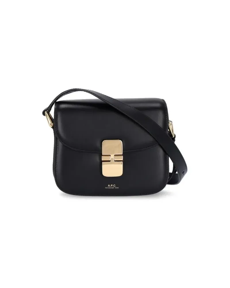 A.P.C. Hobo Bags Grace Mini Bag schwarz Schwarz