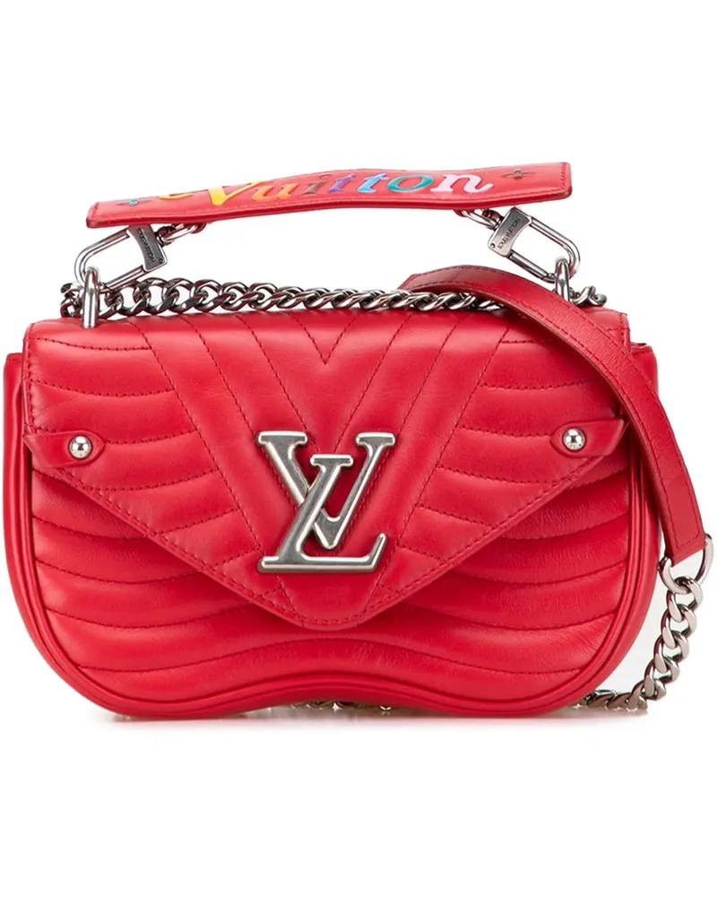 Louis Vuitton Hobo Bags New Wave Chain Bag PM rot Rot