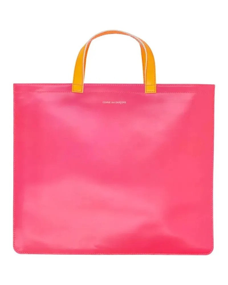 Comme des Garçons Shopper & Totes Super Fluo Tote Bag rot Rot