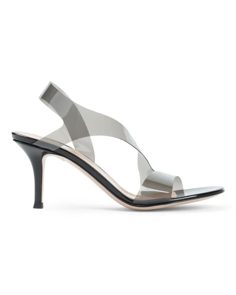 Gianvito Rossi Sandalen Almond Toe Sandals With Covered Heel pink Rosa