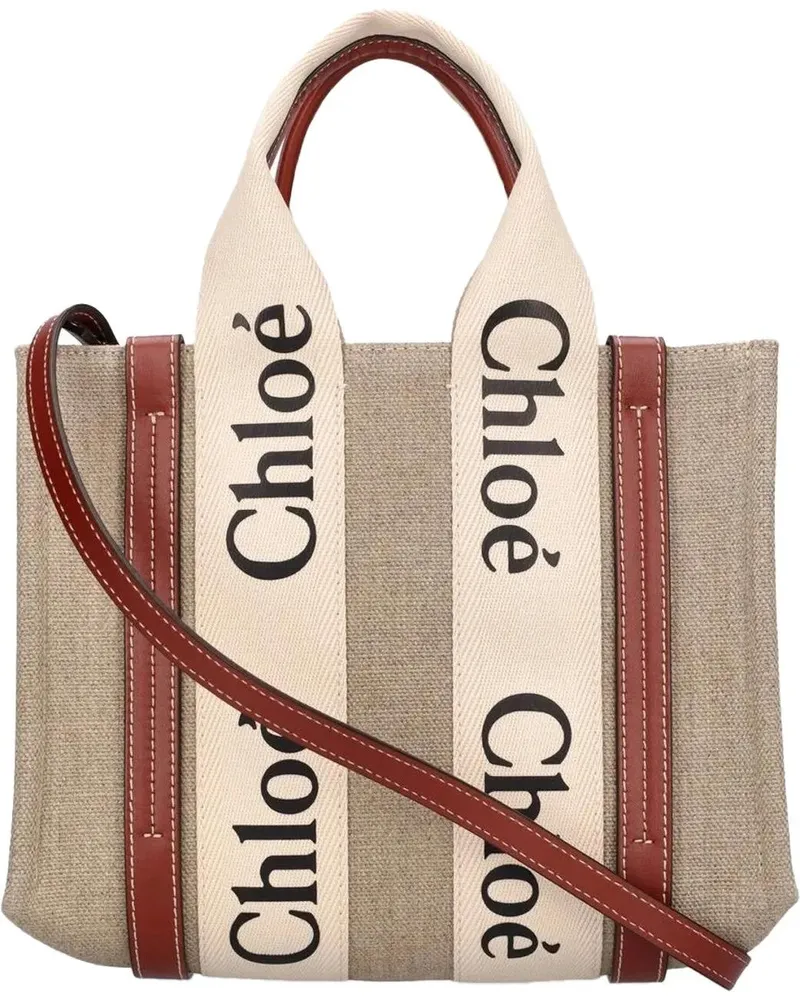 Chloé Crossbody Bags Bags Leather Brown beige Beige