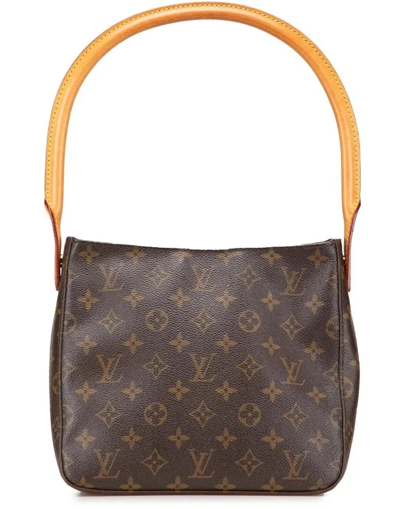 Louis Vuitton Hobo Bags Monogram Looping MM braun Braun
