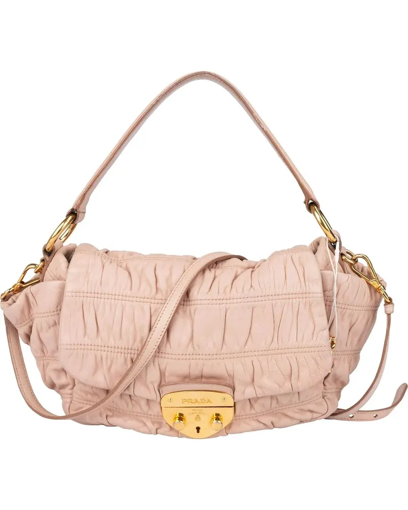 Prada Crossbody Bags  Quilted Leather City Crossbody Bag rosa Gold