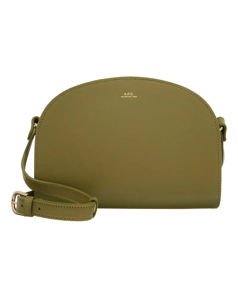 A.P.C. Crossbody Bags Sac Demi-Lune grün Grün