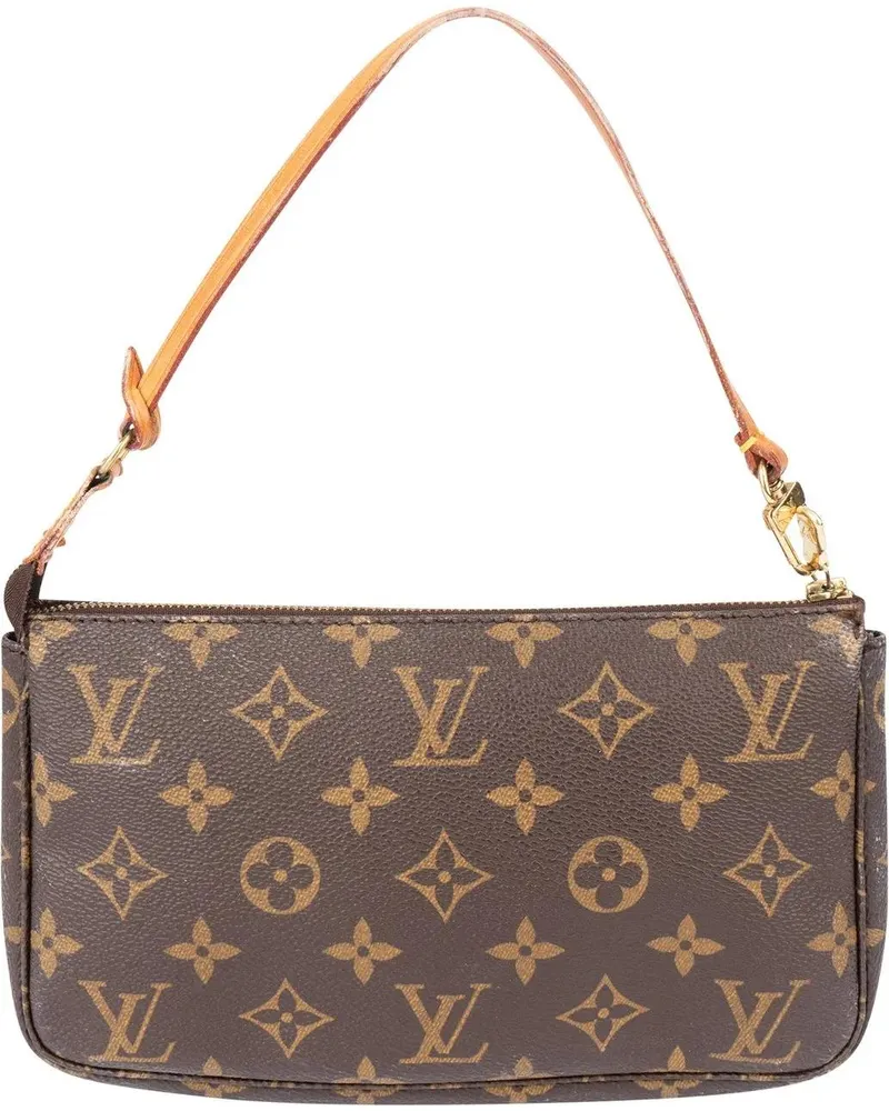 Louis Vuitton Crossbody Bags  Canvas Monogram Pochette Accessoire braun Braun