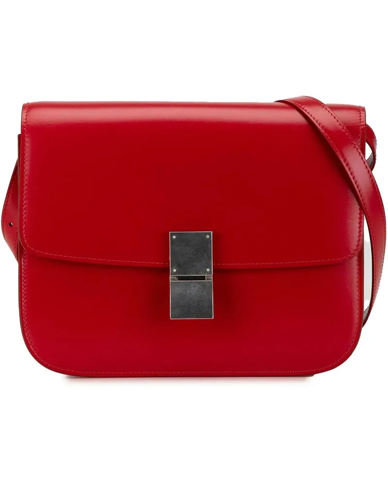 Celine Hobo Bags 2019 Medium Calfskin Classic Box rot Rot
