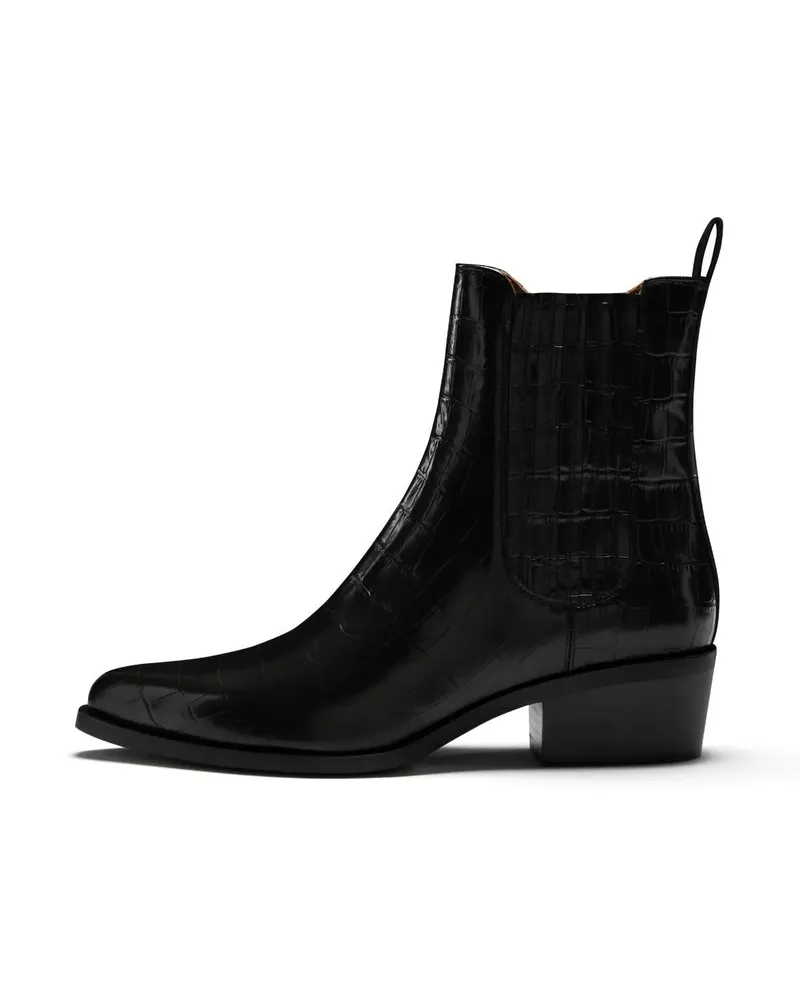 Isabel Bernard Low-Top Sneaker Vendôme Amandine Kurze Stiefel schwarz Schwarz