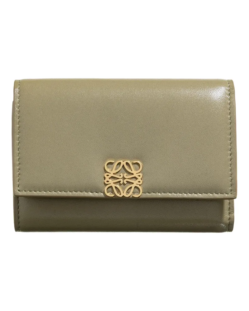 Loewe Portemonnaie Anagram Puffer Vertical grün Grün