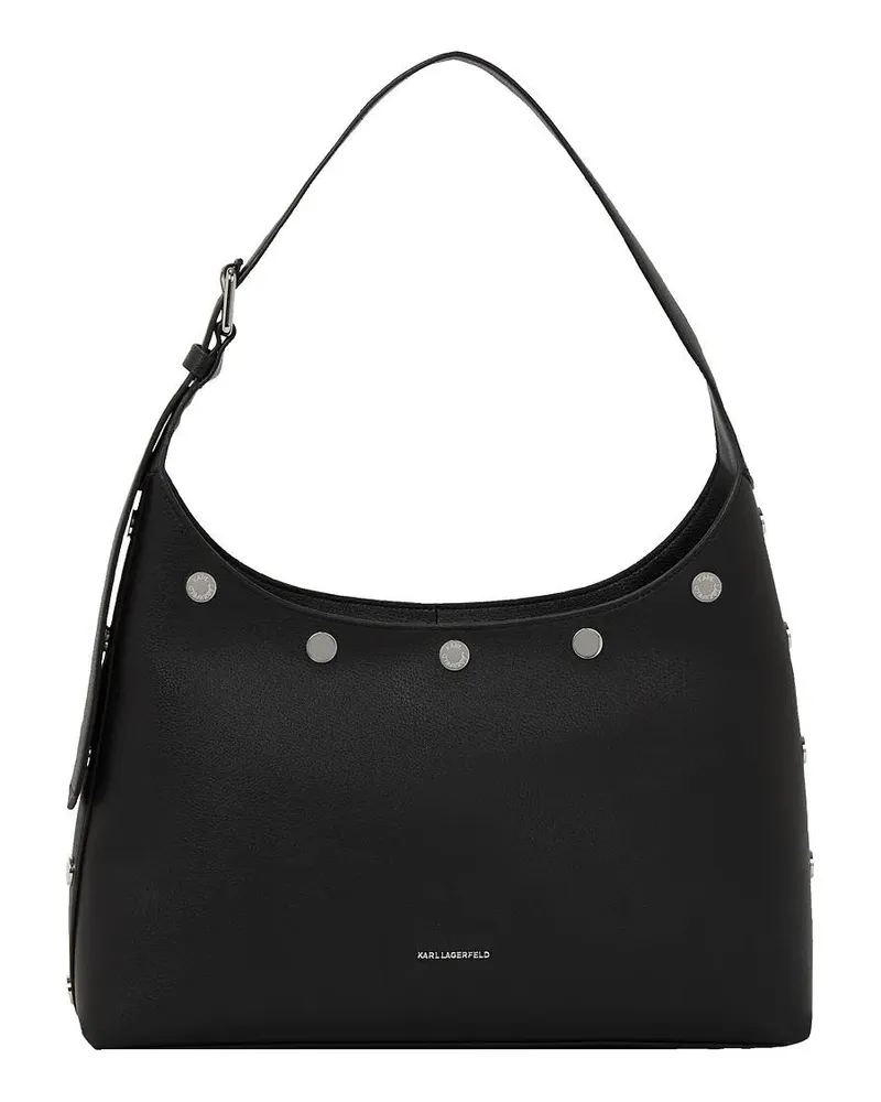 Karl Lagerfeld Hobo Bags K/Rocky Marais Hobo-Tasche schwarz Schwarz