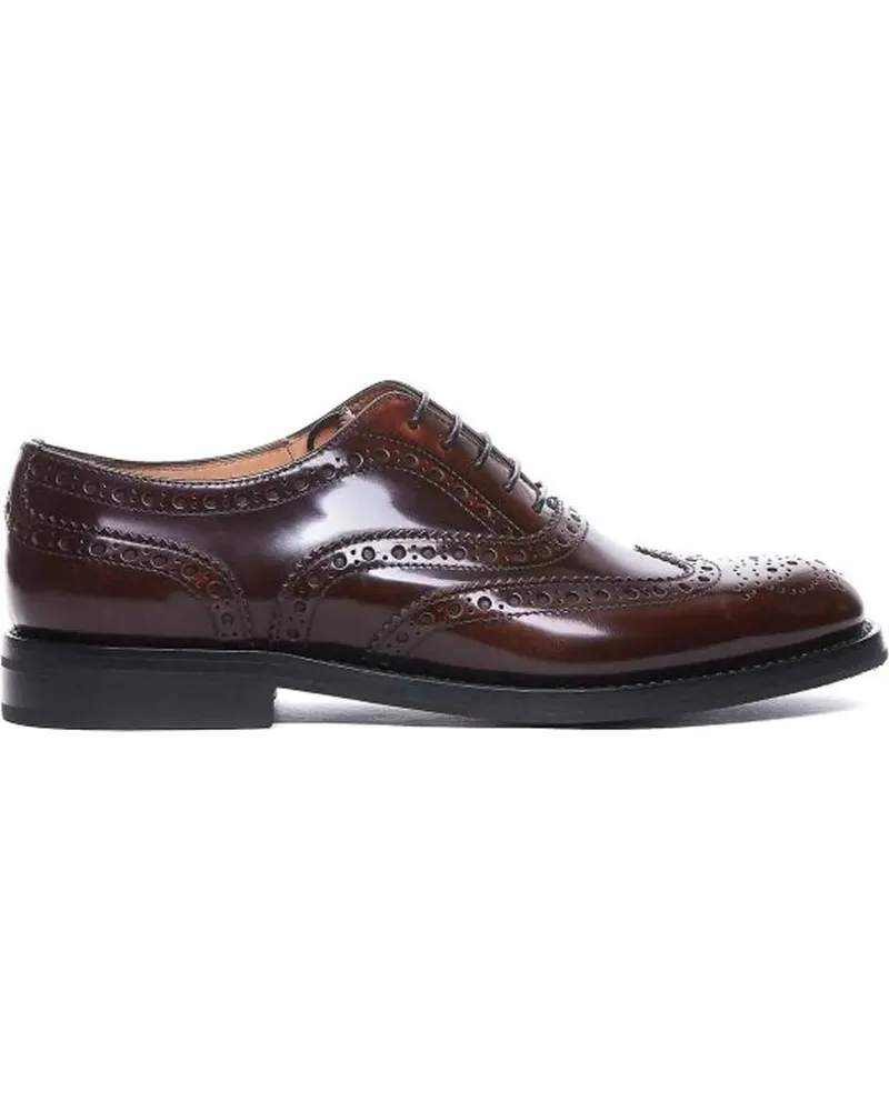 Church's Low-Top Sneaker Classic Lace-Up Leather Derbies braun Braun