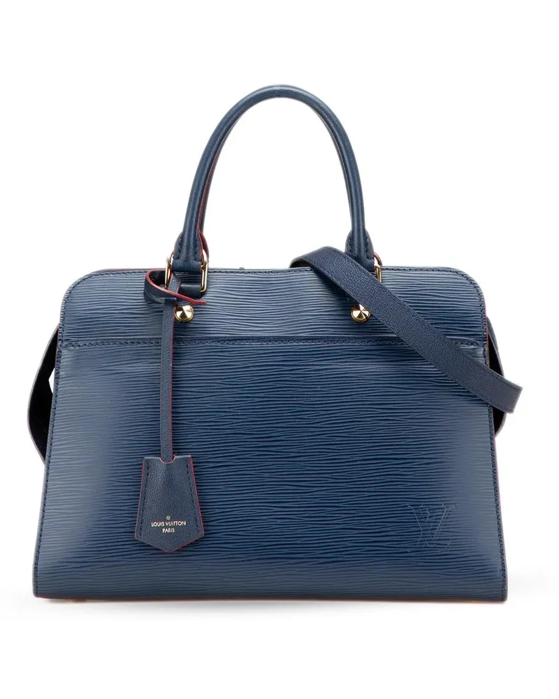 Louis Vuitton Hobo Bags Epi Vaneau MM blau Blau