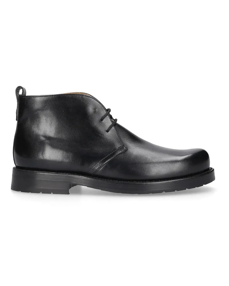 Heinrich Dinkelacker Stiefel George Boots Rio Plain BC schwarz Schwarz