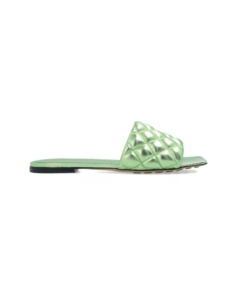 Bottega Veneta Slipper & Pantoletten Padded Sandals grün Grün