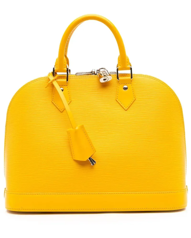 Louis Vuitton Crossbody Bags Epi Alma PM gelb Gelb