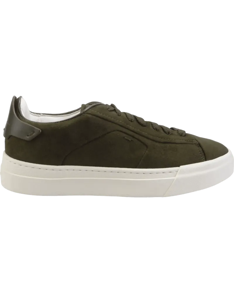 Santoni Low-Top Sneaker Sneaker tibe verde grün Grün