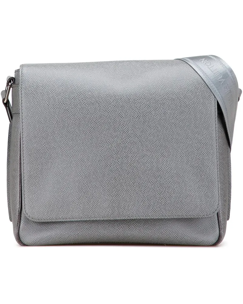 Louis Vuitton Hobo Bags Taiga Roman MM grau Grau