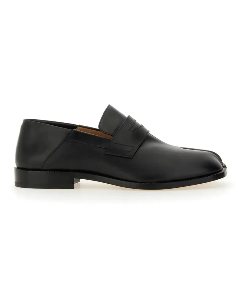 Maison Margiela Loafer Mocassino Tabi schwarz Schwarz