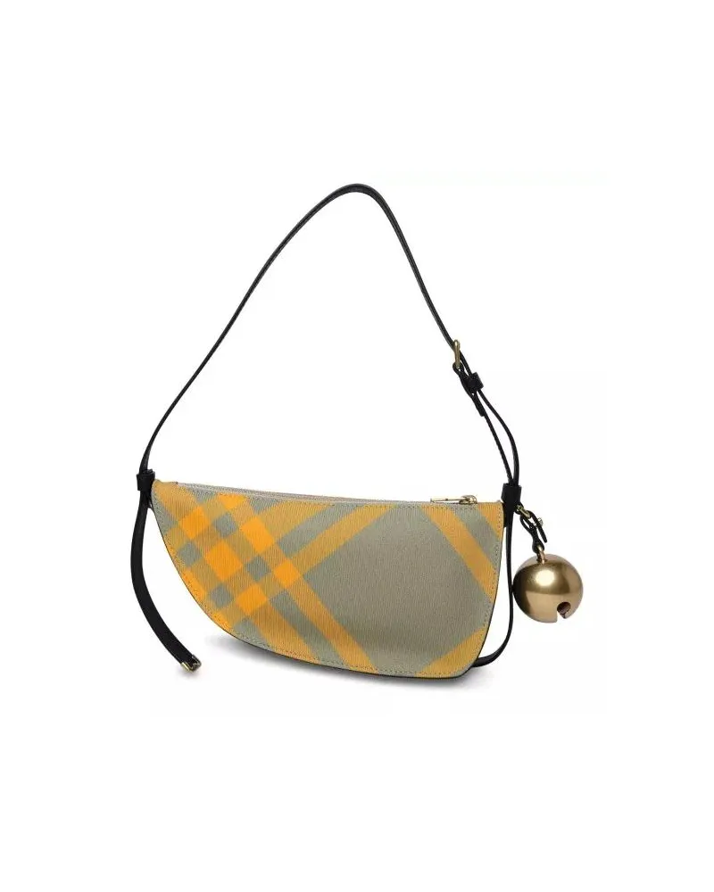 Burberry Shopper Shield' Multicolor Wool Blend Bag Bunt