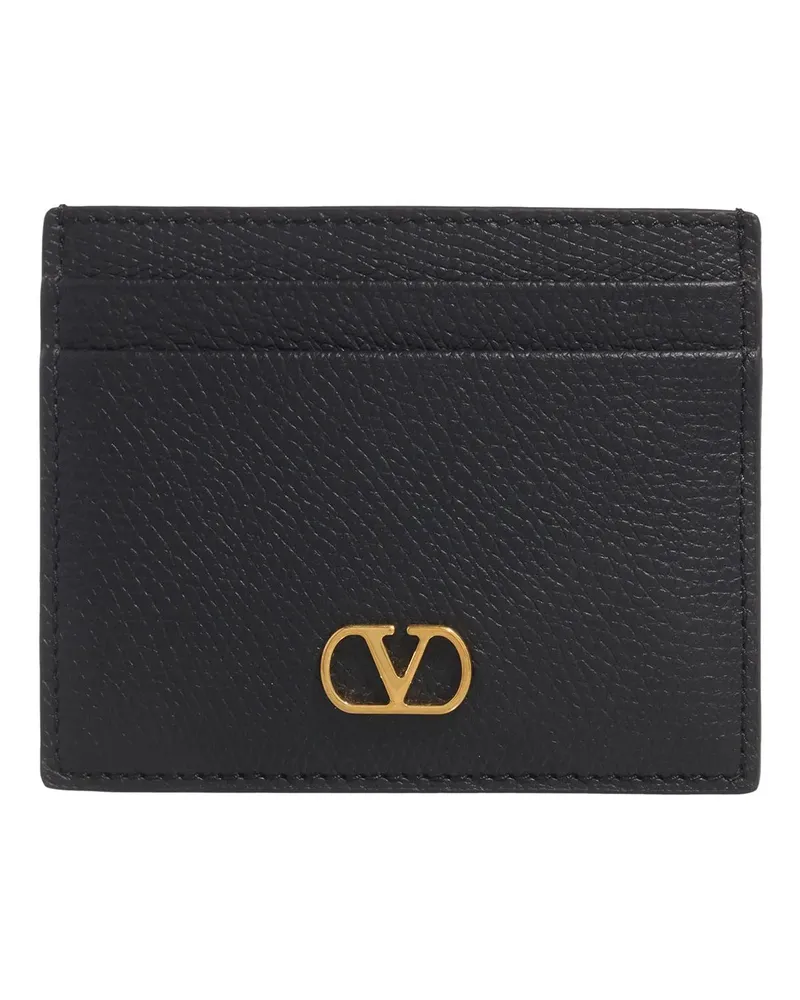 Valentino Garavani Portemonnaie Card Holder schwarz Schwarz