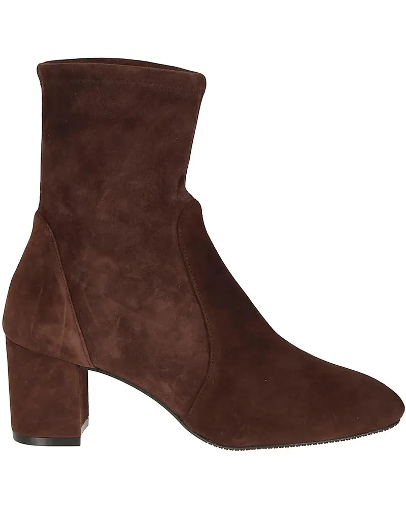 Stuart Weitzman Stiefel Yuliana 60 Ankle Boots Brown braun Braun