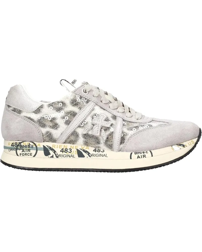Premiata Low-Top Sneaker Dames Conny grau Grau