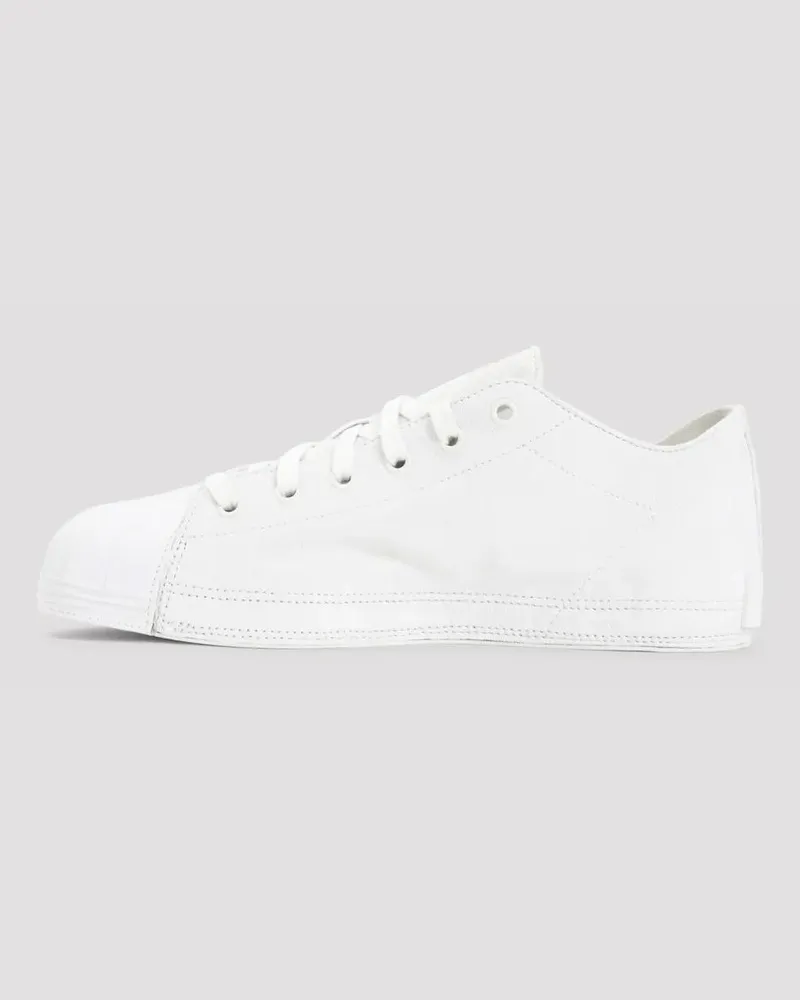 Y-3 Low-Top Sneaker Nizzastar Lo Light Grey Suede Leather Sneakers weiß Weiß