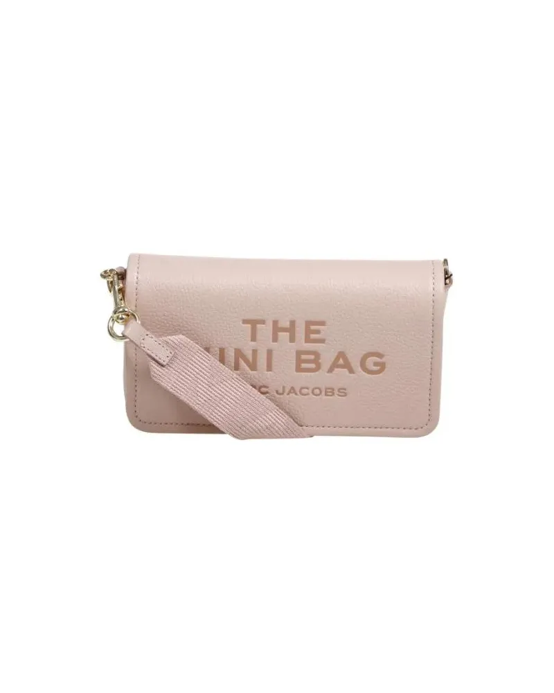 Marc Jacobs Clutches Rectangular Soft Leather Mini Bag pink Rosa