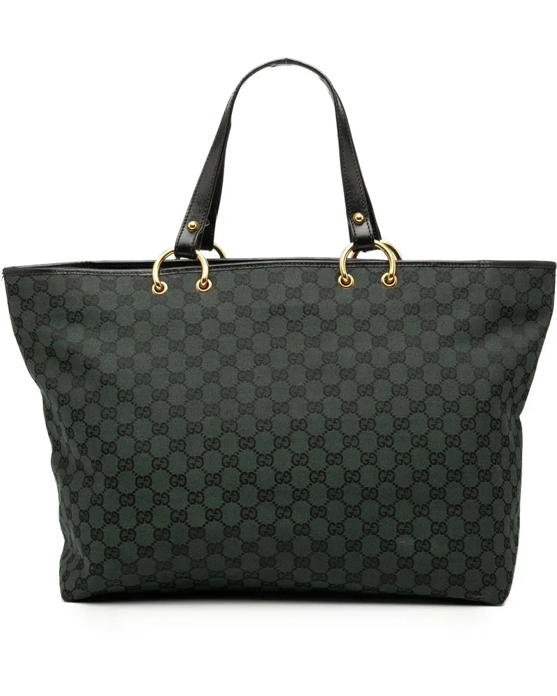 Gucci Shopper GG Canvas Tote grün Grün