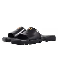 Coach Slipper & Pantoletten Florence Leather Sandal Schwarz