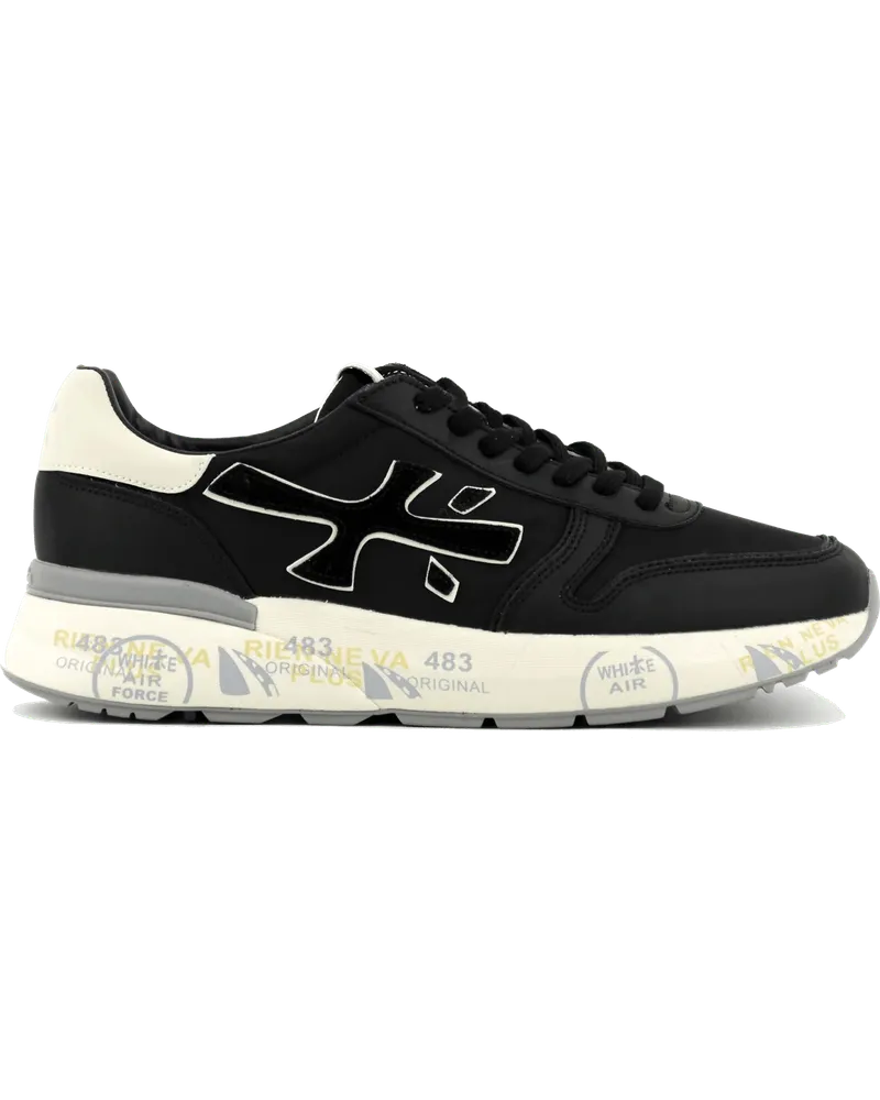Premiata Low-Top Sneaker Mick Black schwarz Schwarz