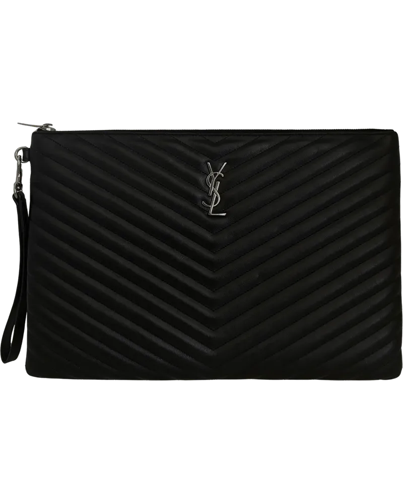 Saint Laurent Crossbody Bags  Cassandre Matelasse quilted leather schwarz Schwarz