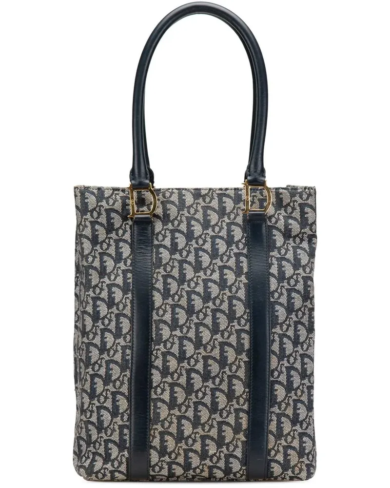 Dior Shopper Diorissimo Trotter Canvas Tote blau Blau