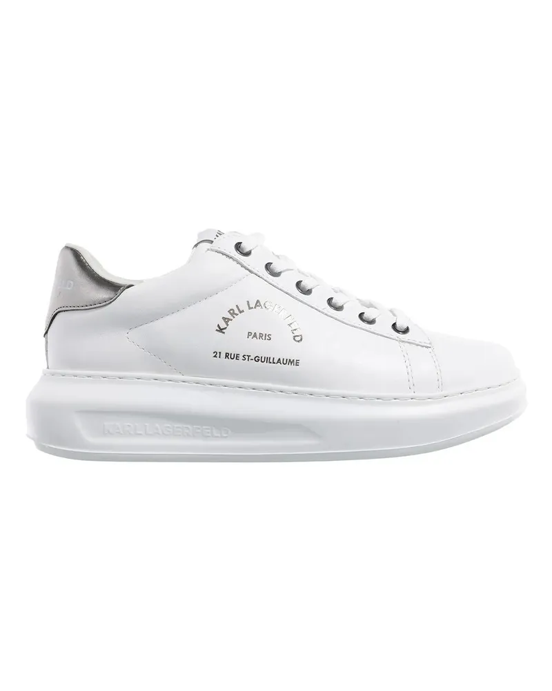Karl Lagerfeld Low-Top Sneaker Kapri Maison Karl Lace silberfarben 