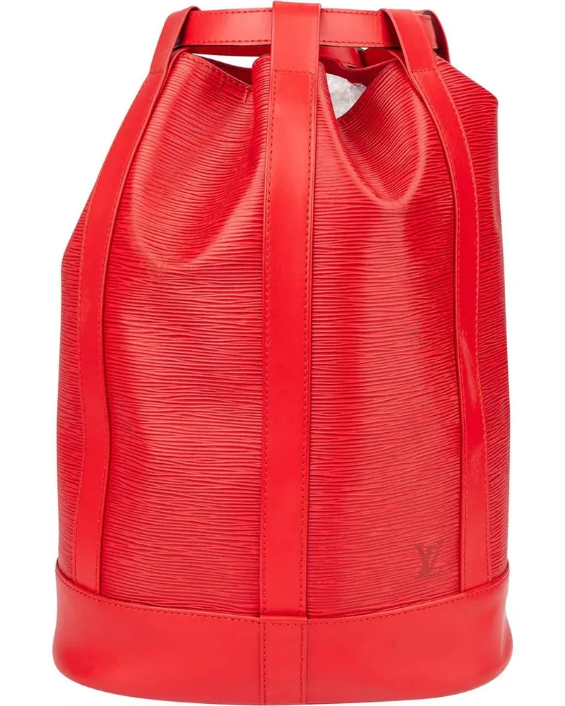 Louis Vuitton Crossbody Bags  Rouge Epi Leather Randonnee Backpack rot Rot
