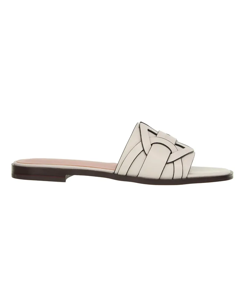 Coccinelle Slipper & Pantoletten  Monog Slice Cow creme Creme