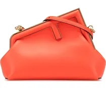 Hobo Bags Small Nappa  First Crossbody orange