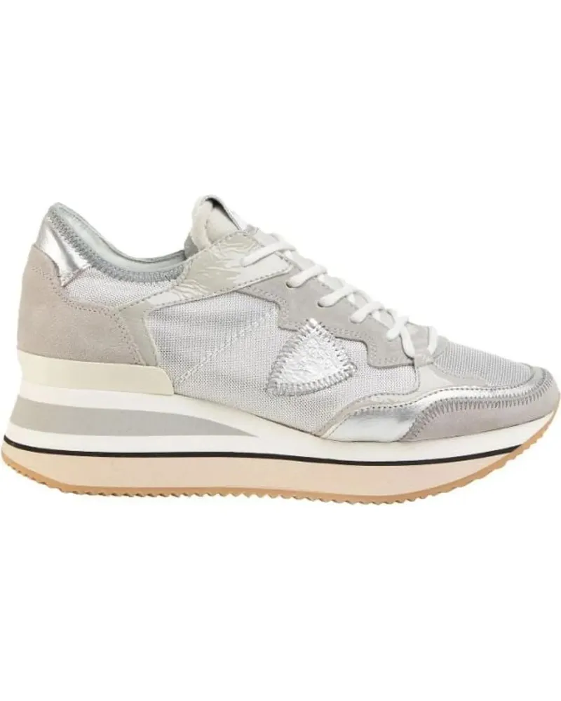 Philippe Model Low-Top Sneaker Sneakers Triomphe Grigie grau Grau