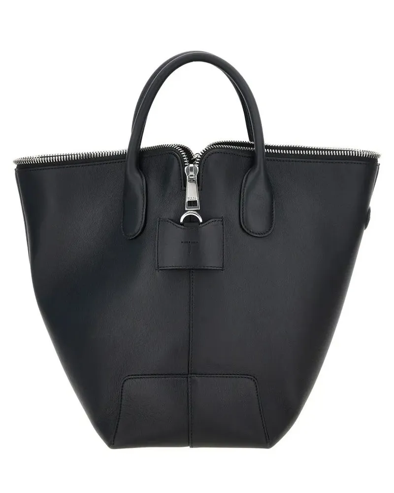 TOD'S Shopper & Totes 'Swing' Medium Handbag schwarz Schwarz