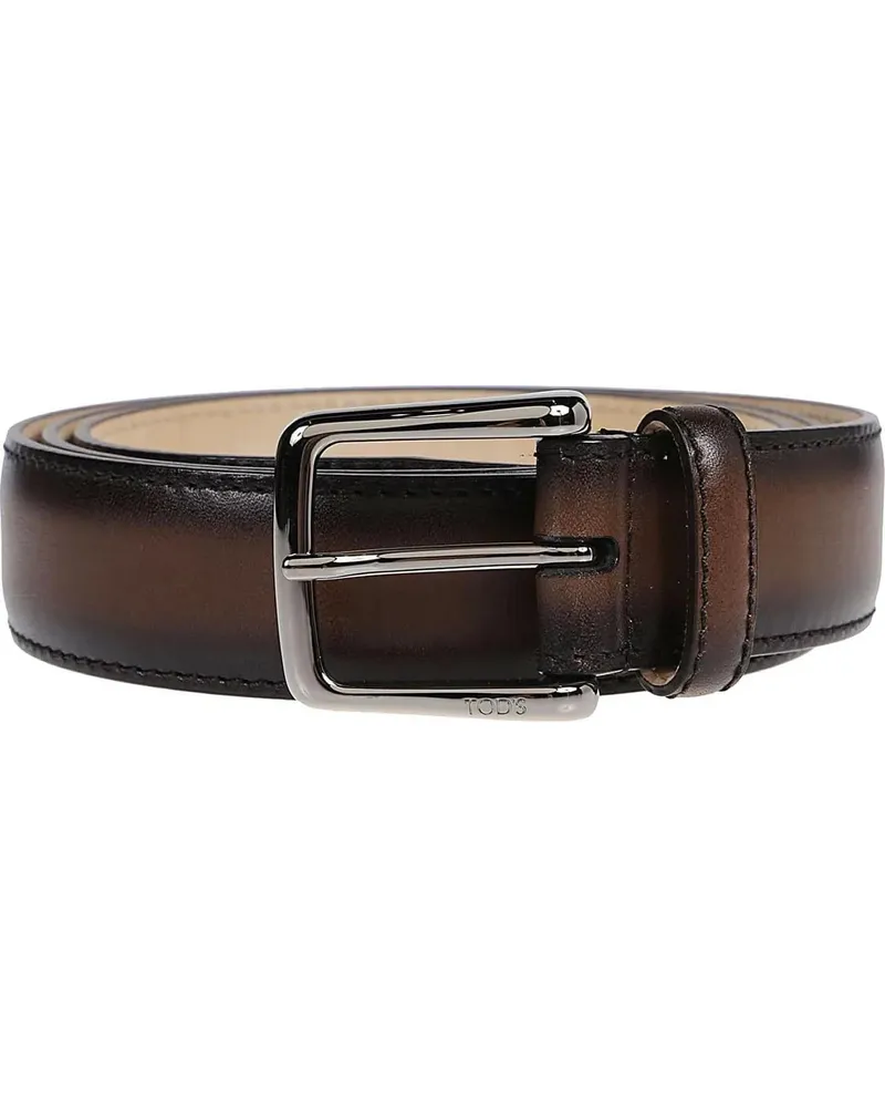 TOD'S Gürtel New Basic Belt Brown braun Braun