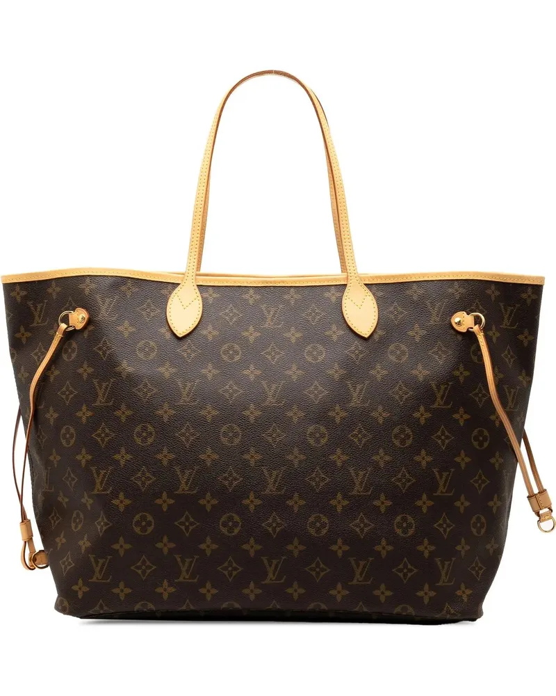 Louis Vuitton Shopper Monogram Neverfull GM braun Braun