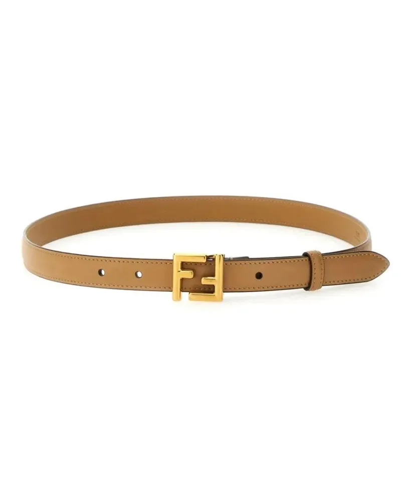 Fendi Gürtel Ff Belt braun Braun