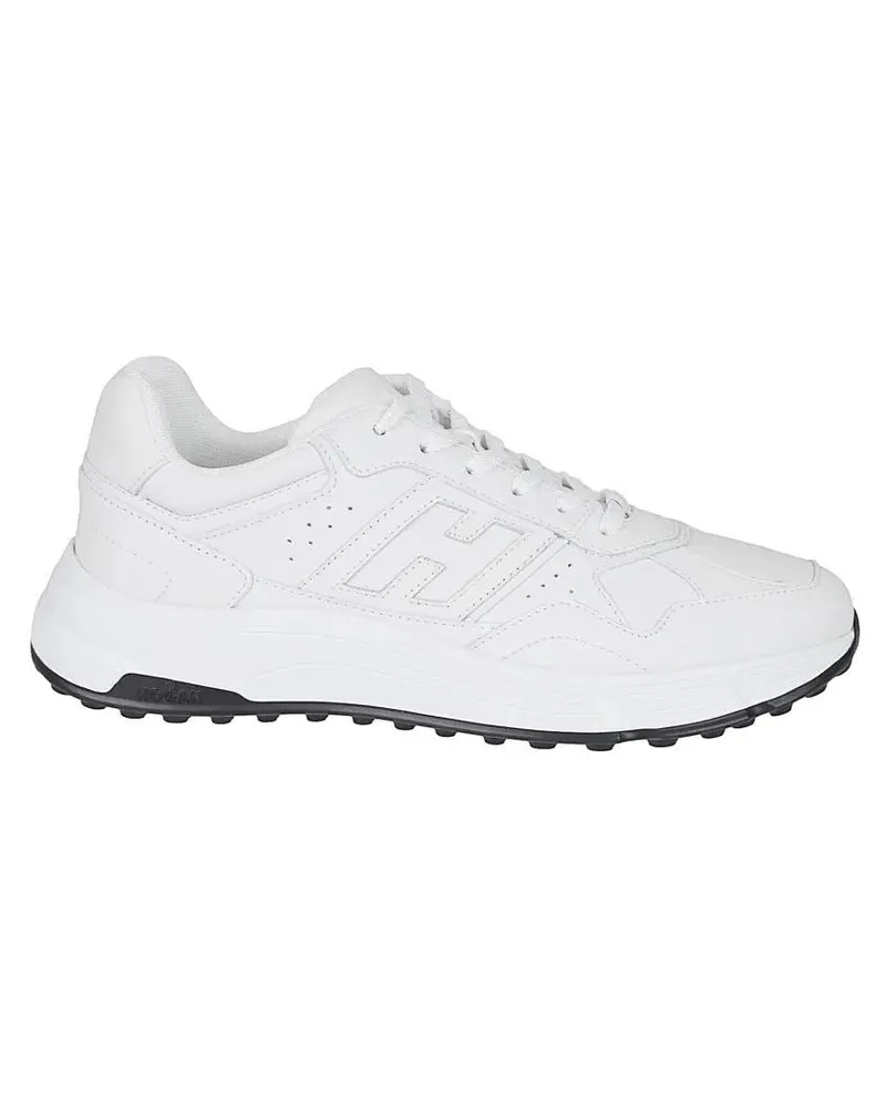 Hogan Low-Top Sneaker H563 White Leather Sneakers weiß Weiß