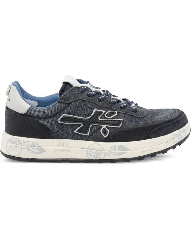 Premiata Low-Top Sneaker Sneakers Blue grau Grau