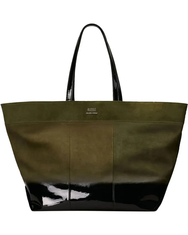 AMI Paris Shopper Bags Green grün Grün