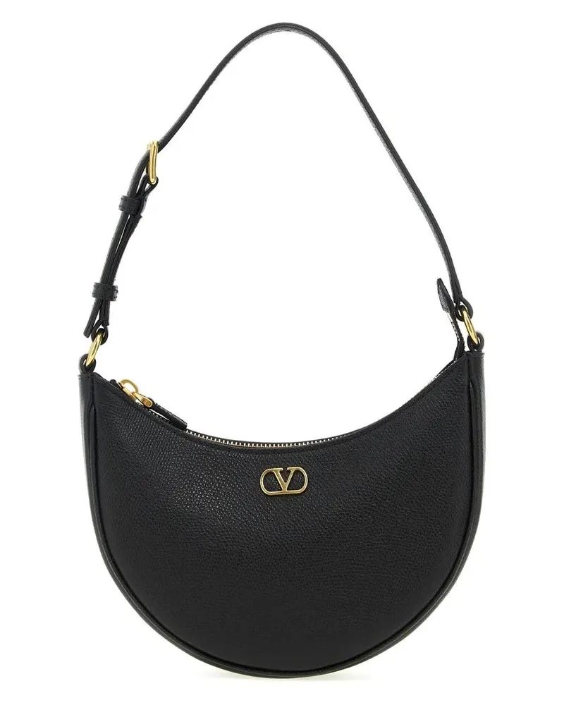 Valentino Garavani Hobo Bags Vlogo Mini Shoulder Bag schwarz Schwarz