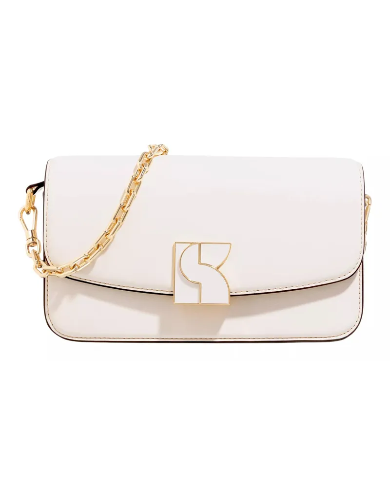 Kate Spade Crossbody Bags Dakota Smooth Leather Small Crossbody Creme