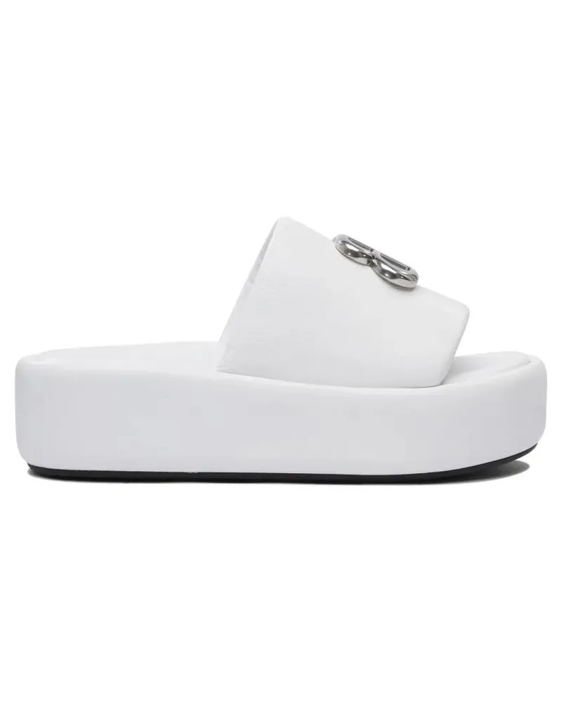 Balenciaga Sandalen "Rise" 55 Mm Slides weiß Weiß