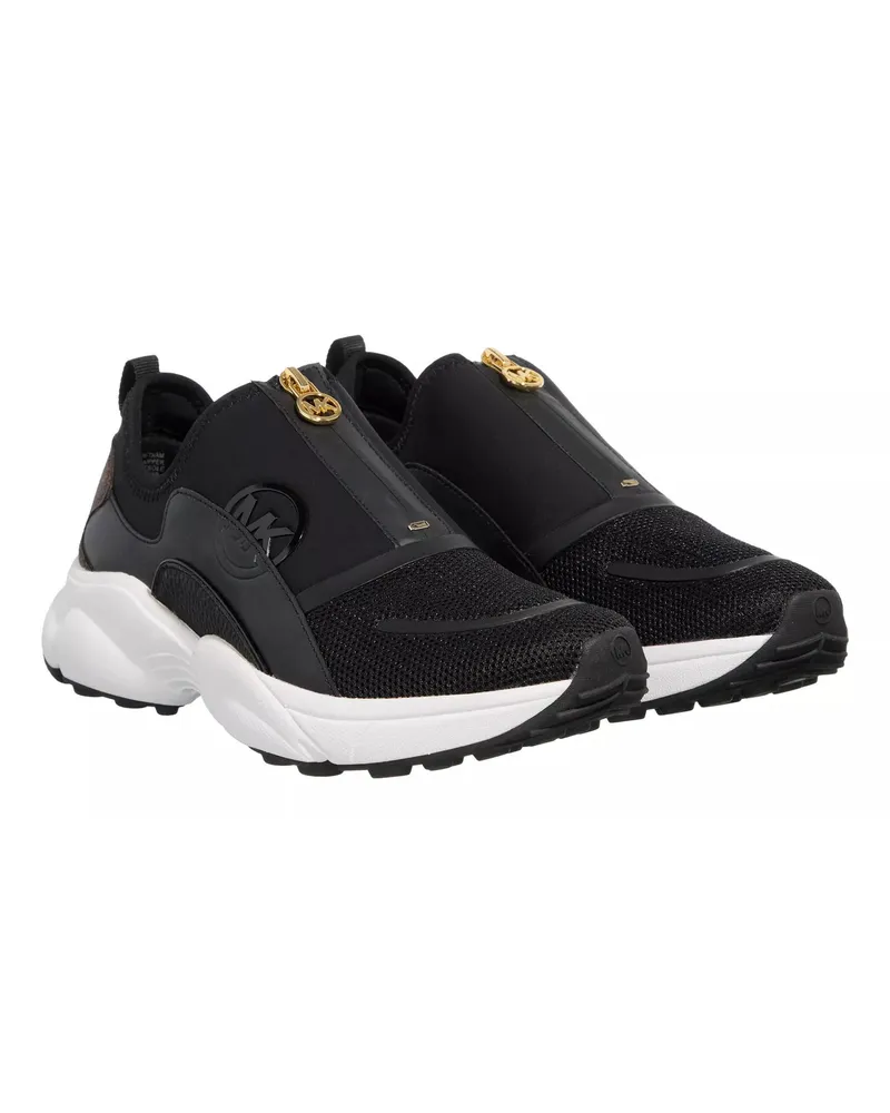 Michael Kors Low-Top Sneaker Sami Zip Trainer schwarz Schwarz