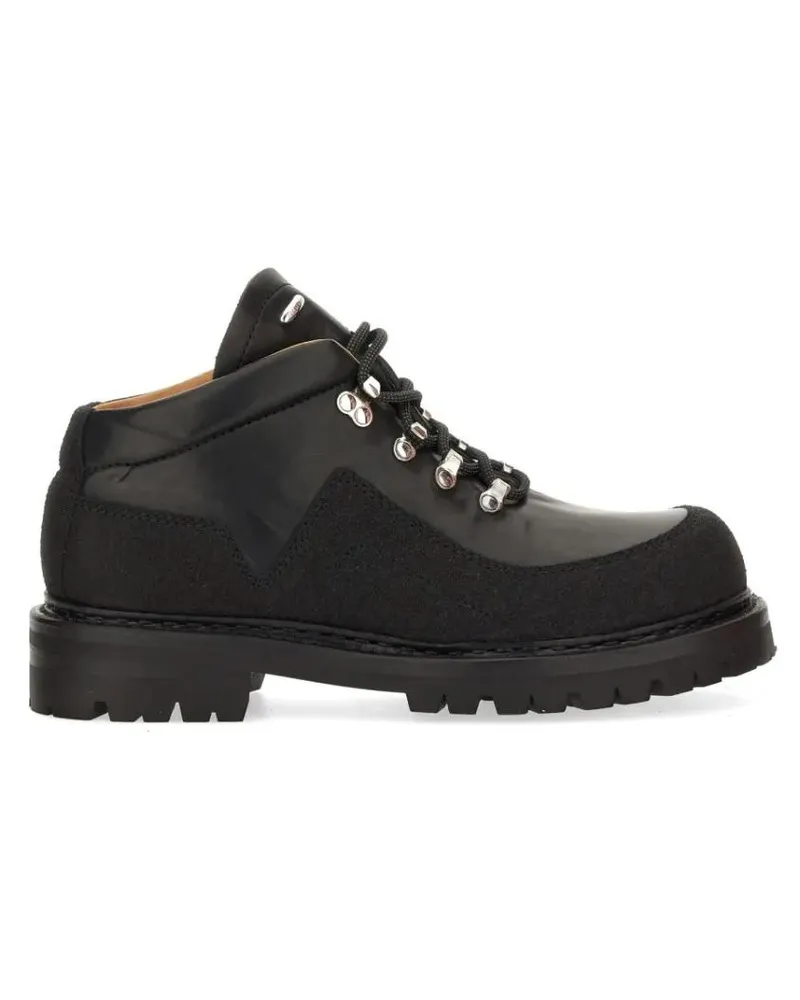 Our Legacy Stiefel Robust Leather Quest Shoes schwarz Schwarz